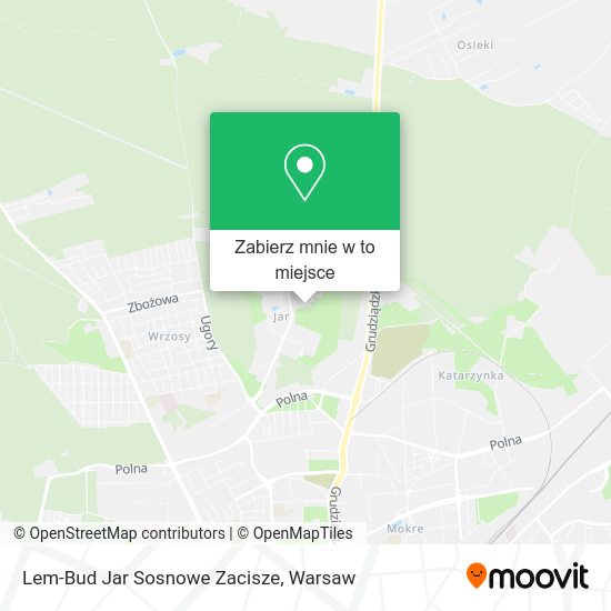 Mapa Lem-Bud Jar Sosnowe Zacisze