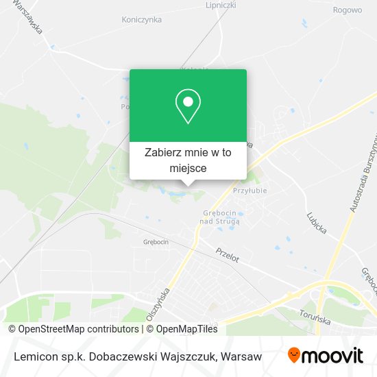 Mapa Lemicon sp.k. Dobaczewski Wajszczuk