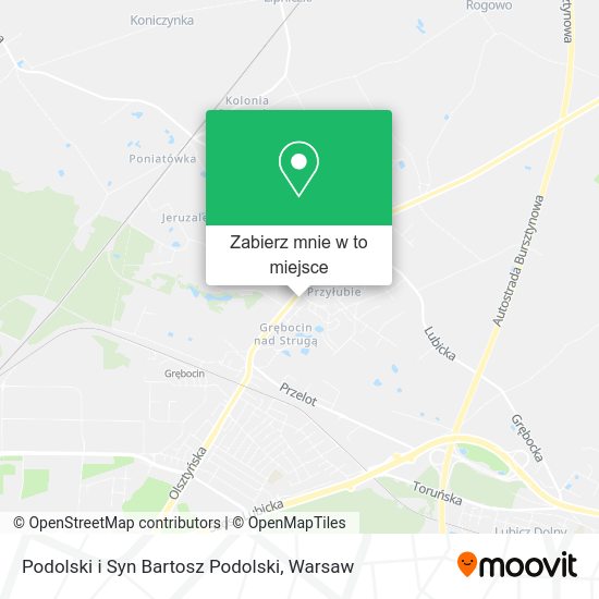 Mapa Podolski i Syn Bartosz Podolski