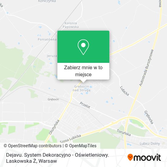 Mapa Dejavu. System Dekoracyjno - Oświetleniowy. Laskowska Ż