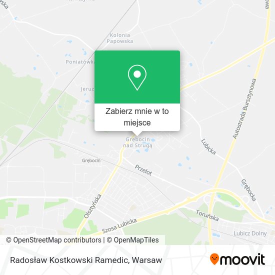 Mapa Radosław Kostkowski Ramedic