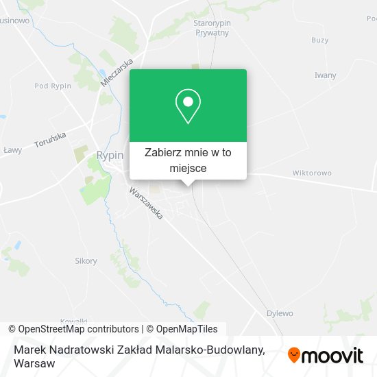 Mapa Marek Nadratowski Zakład Malarsko-Budowlany