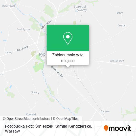 Mapa Fotobudka Foto Śmieszek Kamila Kendzierska