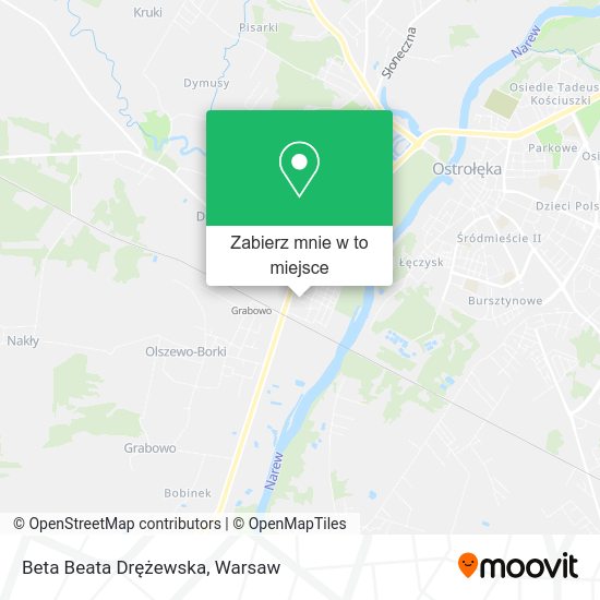 Mapa Beta Beata Drężewska