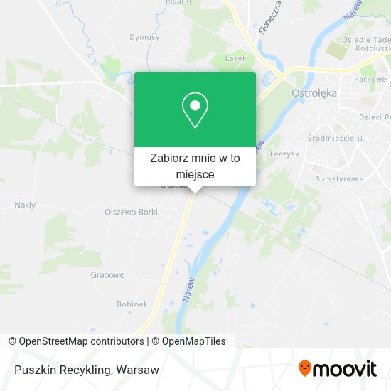 Mapa Puszkin Recykling