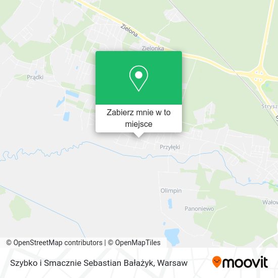 Mapa Szybko i Smacznie Sebastian Bałażyk