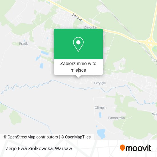 Mapa Zerjo Ewa Ziółkowska