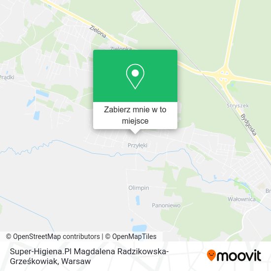 Mapa Super-Higiena.Pl Magdalena Radzikowska-Grześkowiak