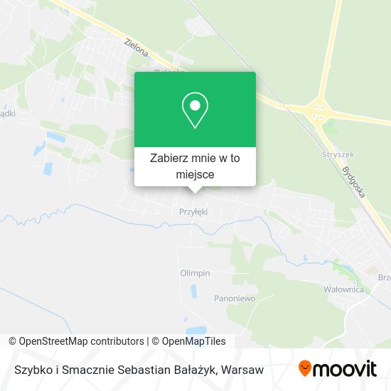 Mapa Szybko i Smacznie Sebastian Bałażyk