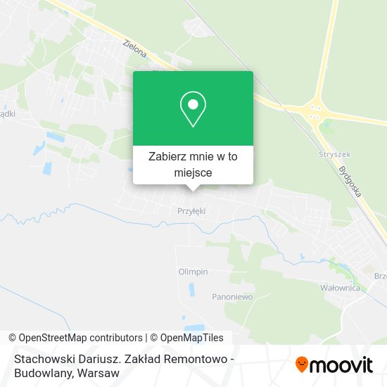 Mapa Stachowski Dariusz. Zakład Remontowo - Budowlany