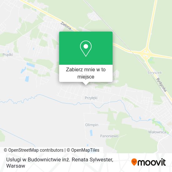 Mapa Usługi w Budownictwie inż. Renata Sylwester