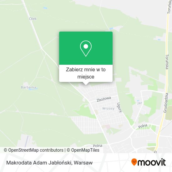 Mapa Makrodata Adam Jabłoński