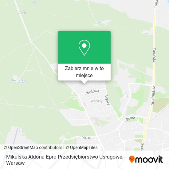 Mapa Mikulska Aldona Epro Przedsiębiorstwo Usługowe