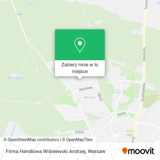 Mapa Firma Handlowa Wiśniewski Andrzej