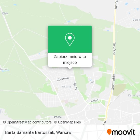 Mapa Barta Samanta Bartoszak