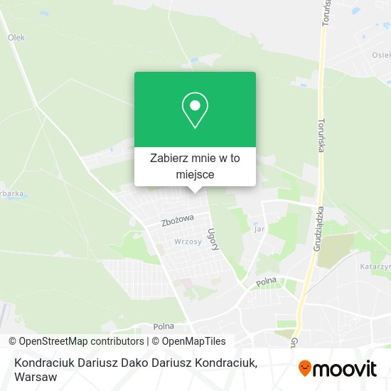 Mapa Kondraciuk Dariusz Dako Dariusz Kondraciuk