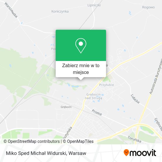 Mapa Miko Sped Michał Widurski