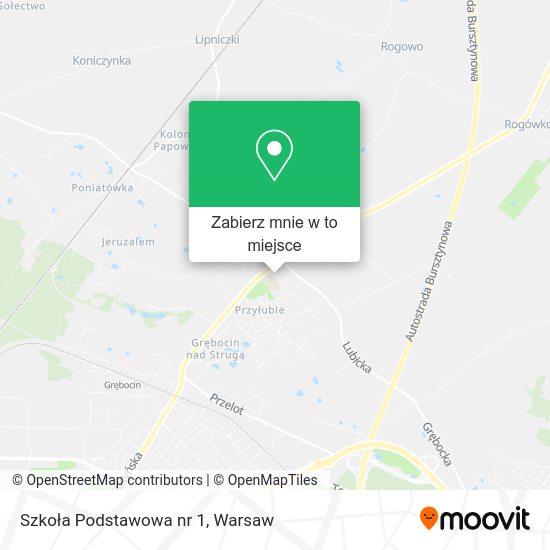 Mapa Szkoła Podstawowa nr 1