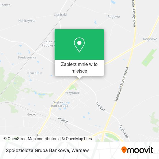 Mapa Spółdzielcza Grupa Bankowa