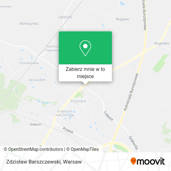 Mapa Zdzisław Barszczewski