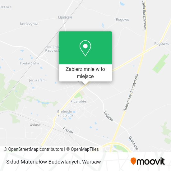 Mapa Skład Materiałów Budowlanych