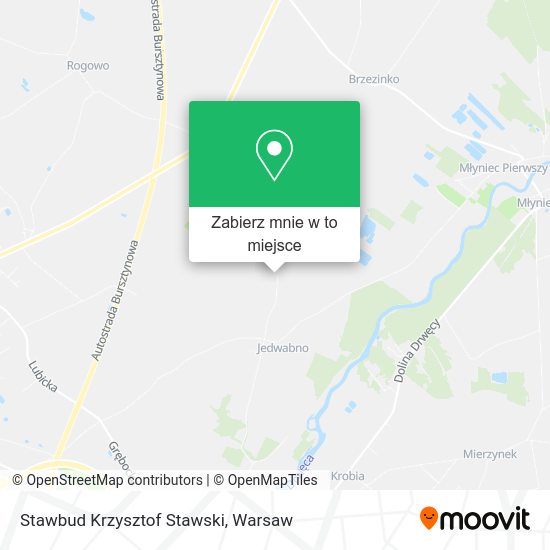 Mapa Stawbud Krzysztof Stawski