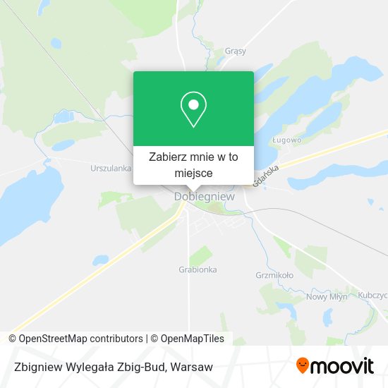 Mapa Zbigniew Wylegała Zbig-Bud