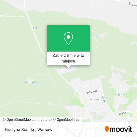 Mapa Grażyna Sositko