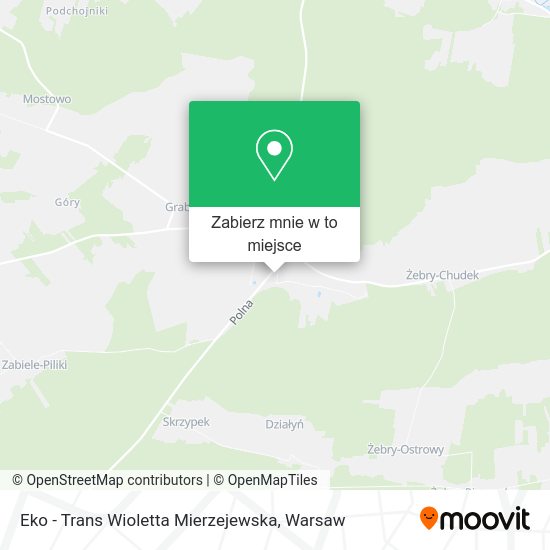 Mapa Eko - Trans Wioletta Mierzejewska