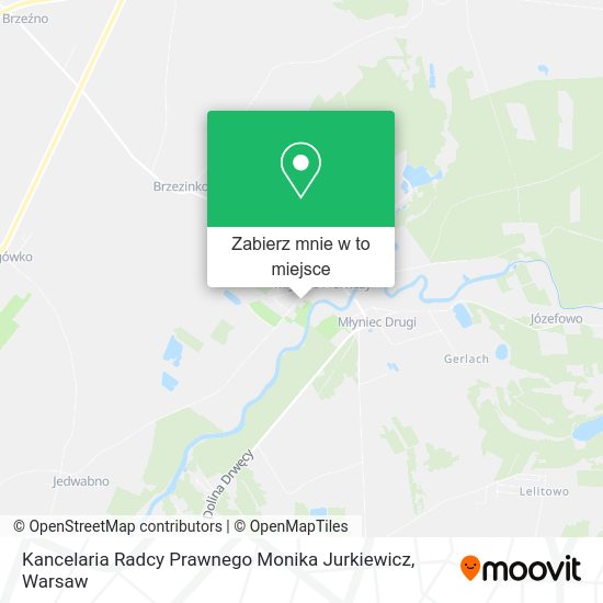 Mapa Kancelaria Radcy Prawnego Monika Jurkiewicz