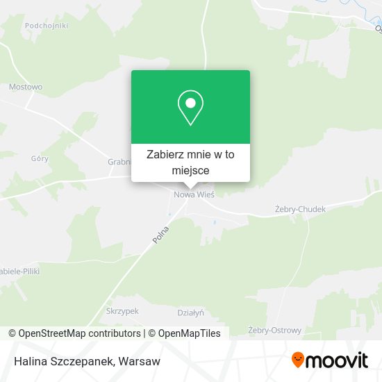 Mapa Halina Szczepanek