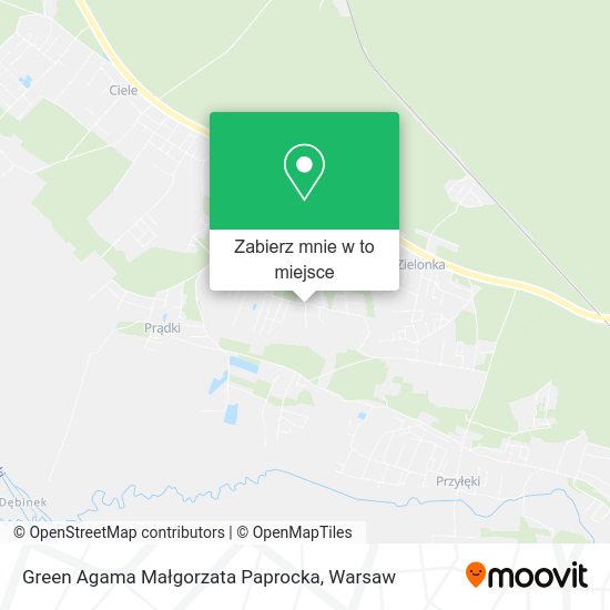 Mapa Green Agama Małgorzata Paprocka