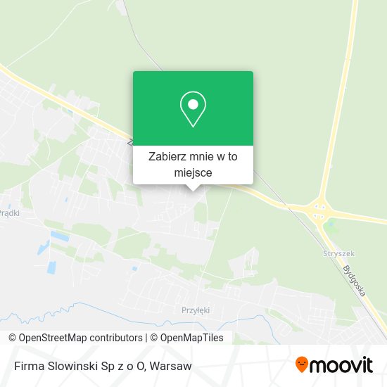 Mapa Firma Slowinski Sp z o O