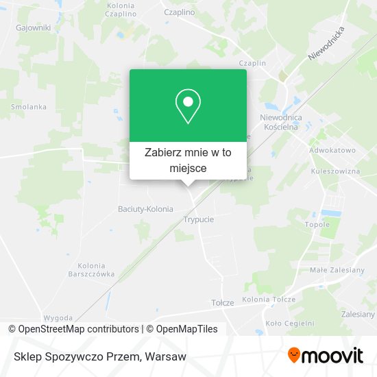 Mapa Sklep Spozywczo Przem