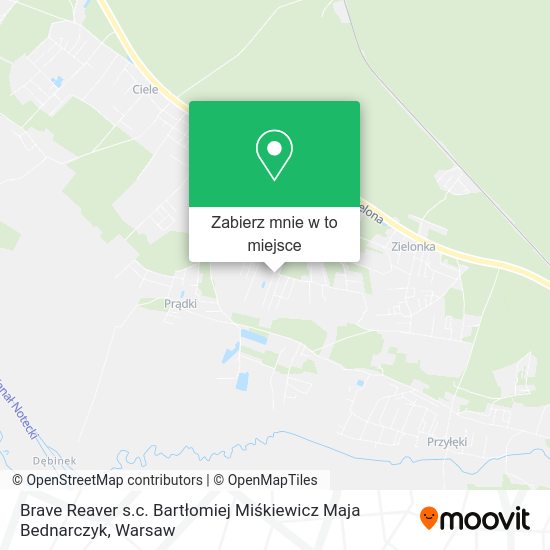 Mapa Brave Reaver s.c. Bartłomiej Miśkiewicz Maja Bednarczyk