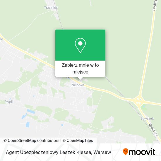 Mapa Agent Ubezpieczeniowy Leszek Klessa