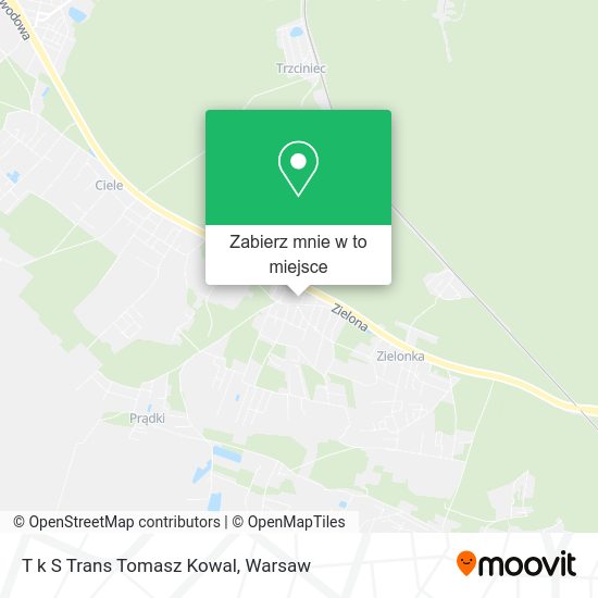 Mapa T k S Trans Tomasz Kowal