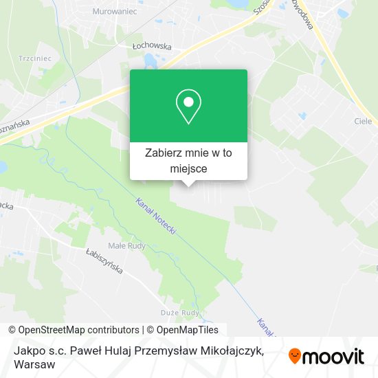 Mapa Jakpo s.c. Paweł Hulaj Przemysław Mikołajczyk