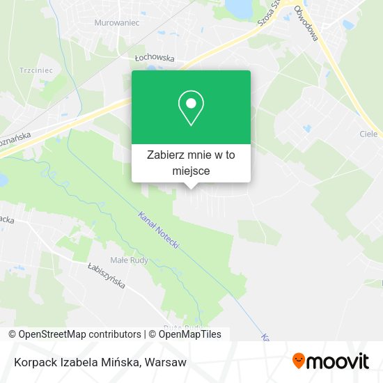 Mapa Korpack Izabela Mińska