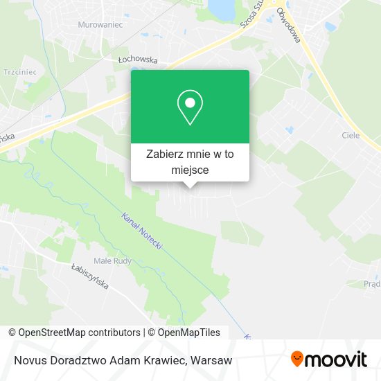 Mapa Novus Doradztwo Adam Krawiec