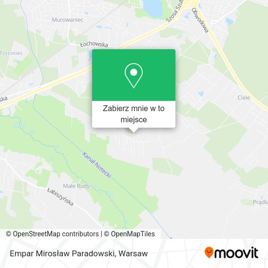 Mapa Empar Mirosław Paradowski