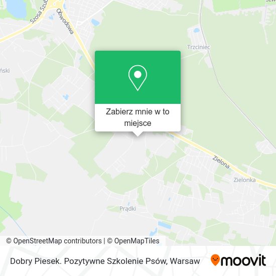 Mapa Dobry Piesek. Pozytywne Szkolenie Psów