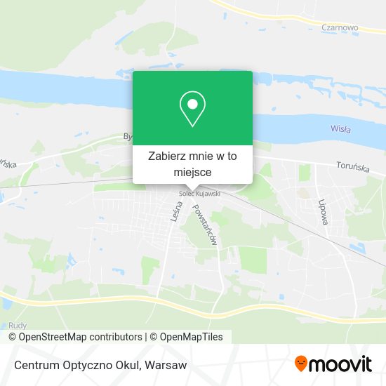 Mapa Centrum Optyczno Okul