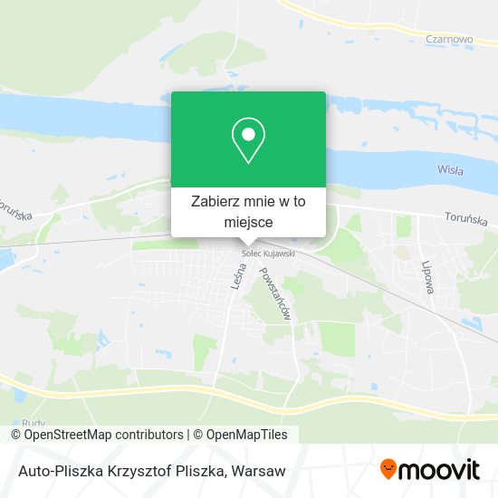 Mapa Auto-Pliszka Krzysztof Pliszka