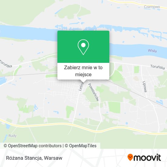 Mapa Różana Stancja