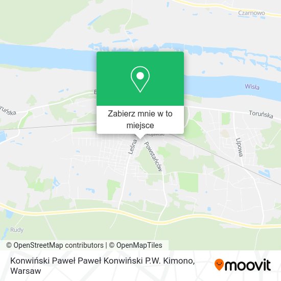 Mapa Konwiński Paweł Paweł Konwiński P.W. Kimono