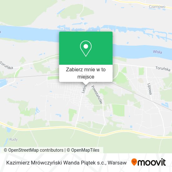 Mapa Kazimierz Mrówczyński Wanda Piątek s.c.