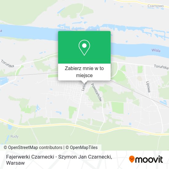 Mapa Fajerwerki Czarnecki - Szymon Jan Czarnecki