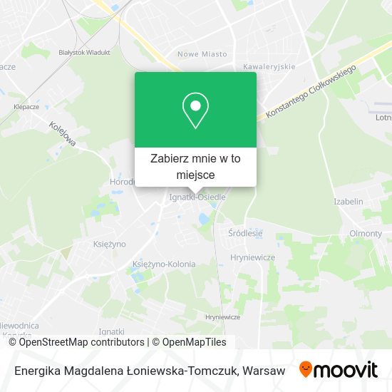 Mapa Energika Magdalena Łoniewska-Tomczuk