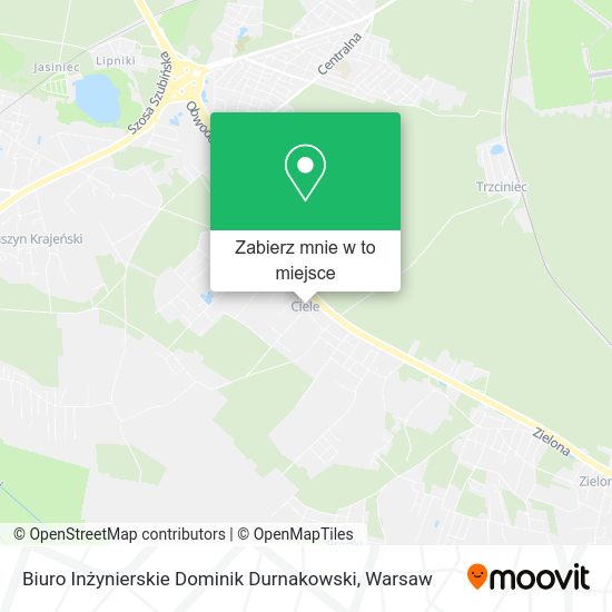 Mapa Biuro Inżynierskie Dominik Durnakowski